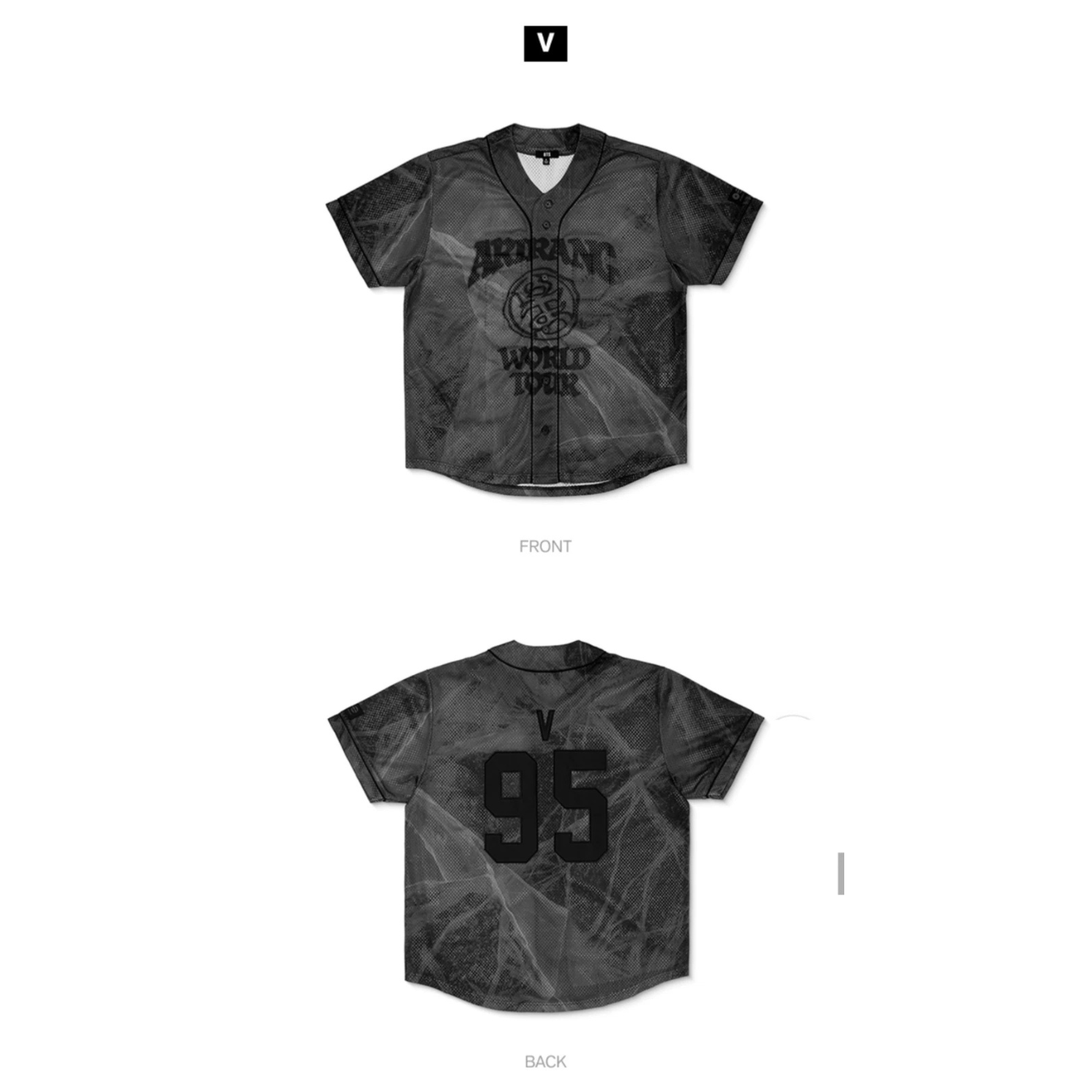 BTS Pop-Up MD S/S Jersey: V