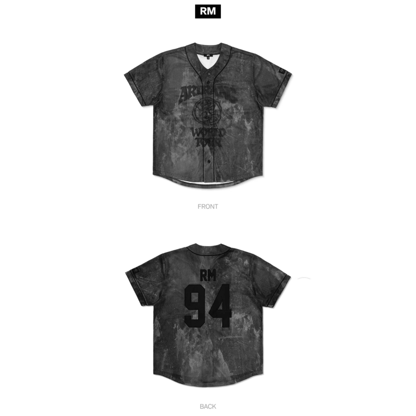 BTS Pop-Up MD S/S Jersey: RM