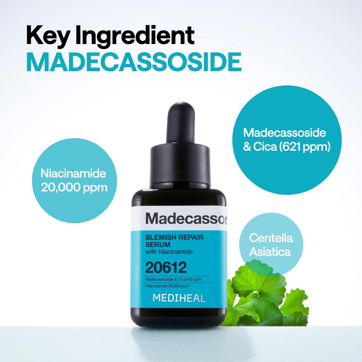 MEDIHEAL Madecassoside Blemish Repair Serum 40ml - Siero Anti-Macchie e Riparatore