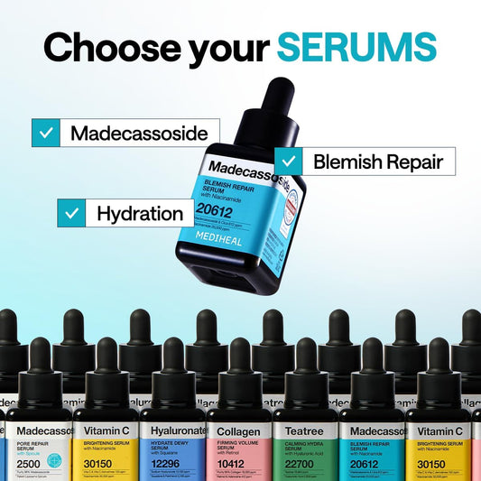 MEDIHEAL Madecassoside Blemish Repair Serum 40ml - Siero Anti-Macchie e Riparatore