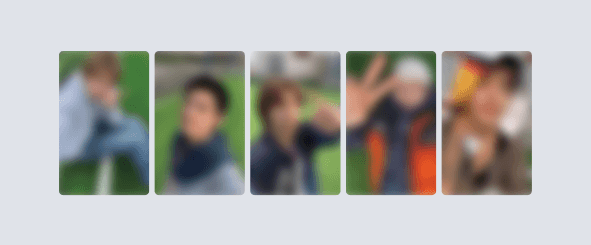 Cortis - GREENGREEN Youtube Gift POB Official Photocard