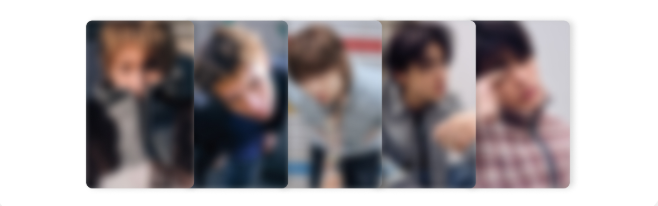 Cortis - GREENGREEN Musicplant POB Official Glitter Photocard