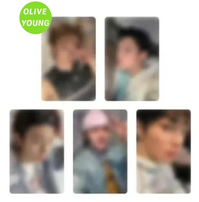 Cortis - GREENGREEN Oliveyoung POB Official Photocard