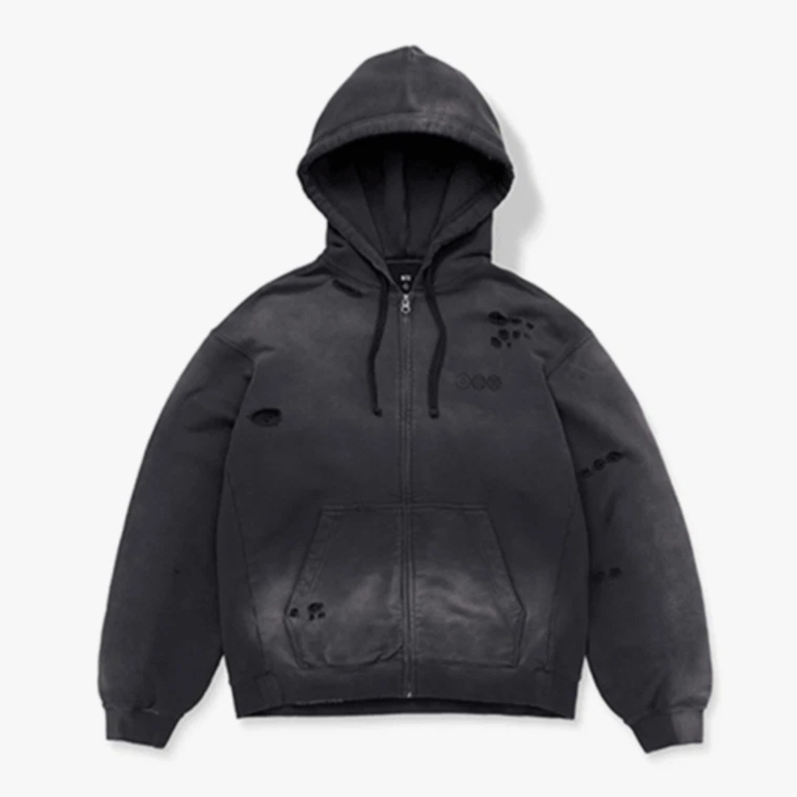 BTS Pop-Up MD Zip-up Hoodie (Charcoal)