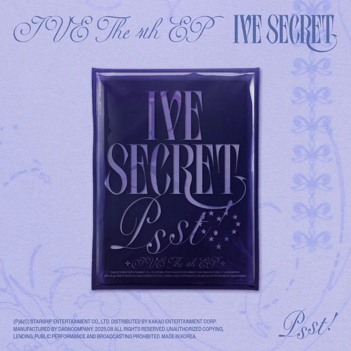 Ive - "Ive secret" 4th ep album