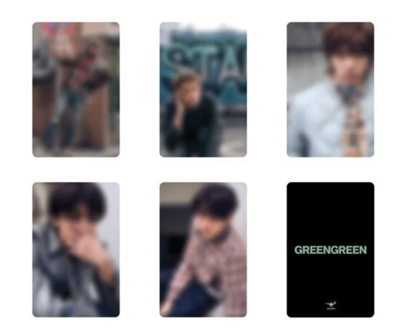 Cortis - GREENGREEN Aladin POB Official Photocard