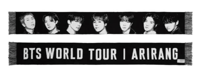 BTS Pop-Up MD Photo Slogan Muffler