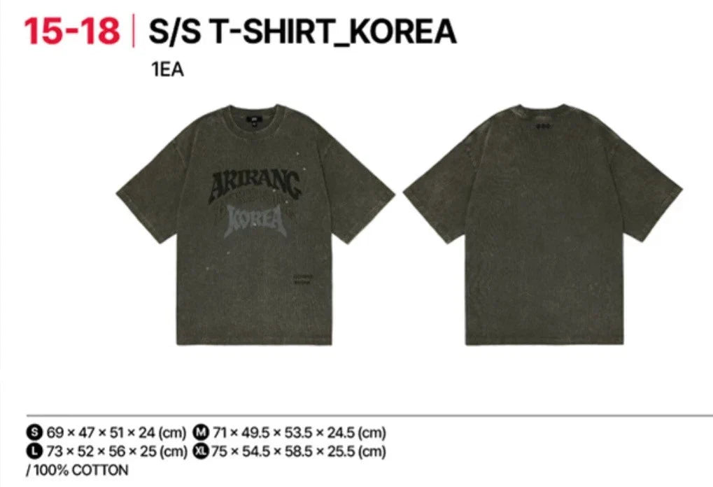 BTS Pop-Up MD S/S T-SHIRT_KOREA