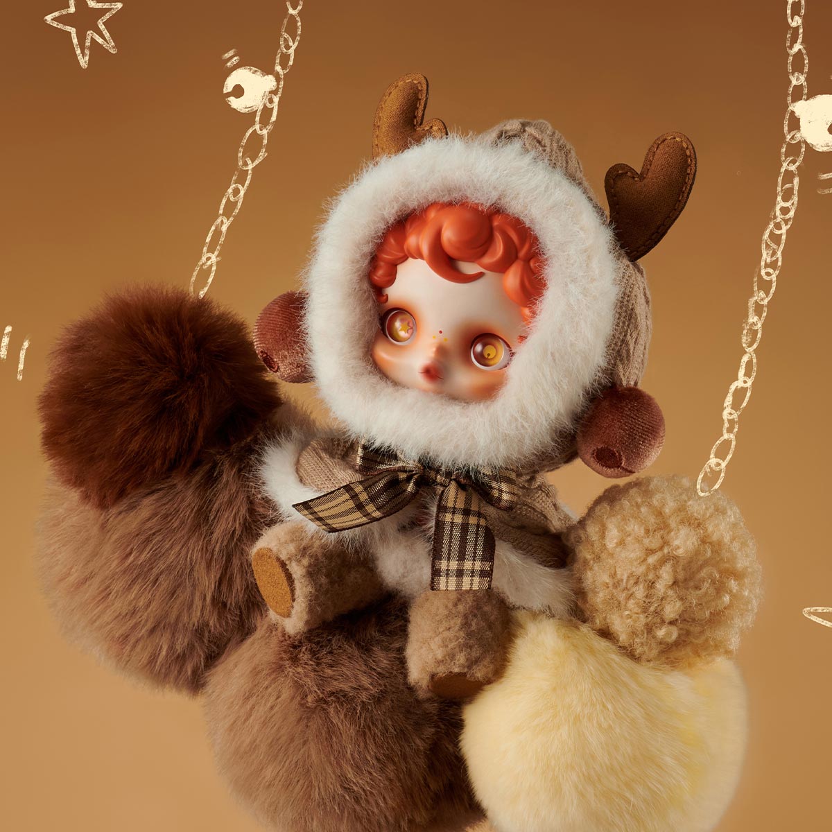 SKULLPANDA Winter Symphony Series Plush