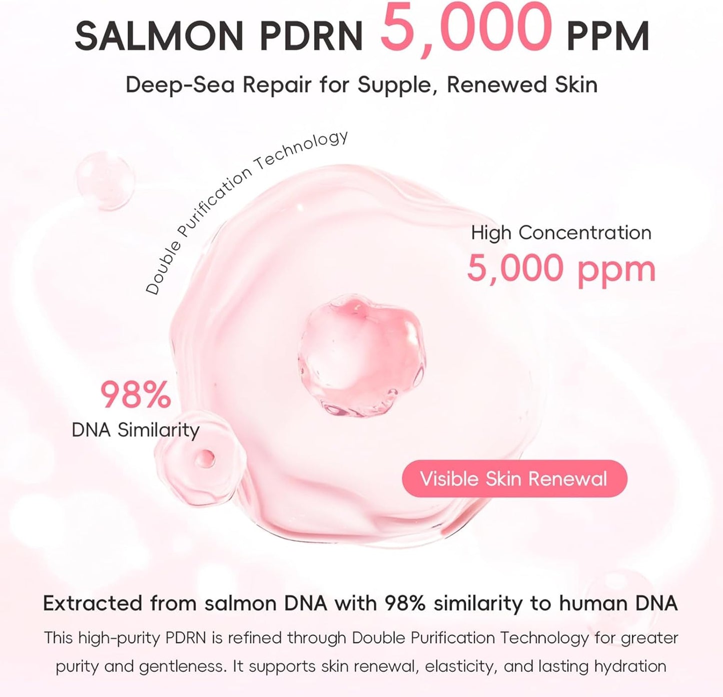 Medicube PDRN Pink One Day Serum 1.5ml×10 - Fiale Monodose con PDRN e Acido Ialuronico