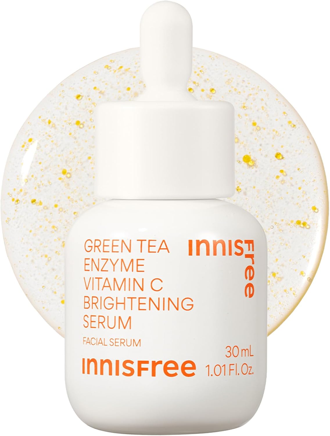 Innisfree Vitamin C Green Tea Enzyme Brightening Serum 30ml - Siero Illuminante Anti-Macchie