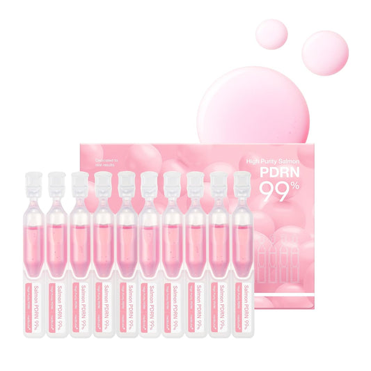 Medicube PDRN Pink One Day Serum 1.5ml×10 - Fiale Monodose con PDRN e Acido Ialuronico