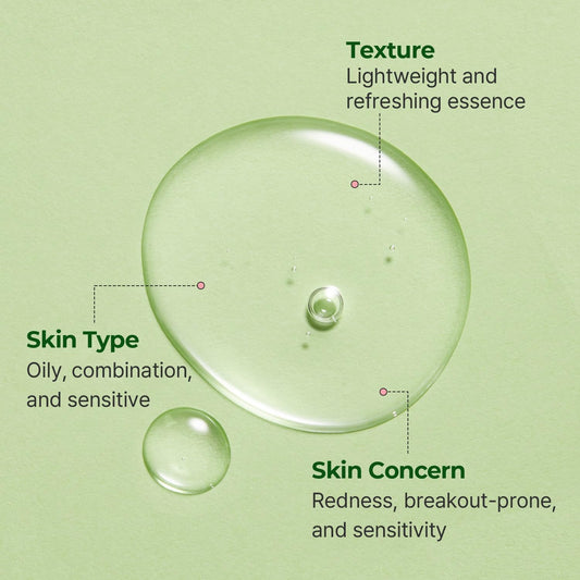 Torriden Balanceful Cica Serum 50ml - Siero Lenitivo per Pelle Sensibile, Mista e Impura