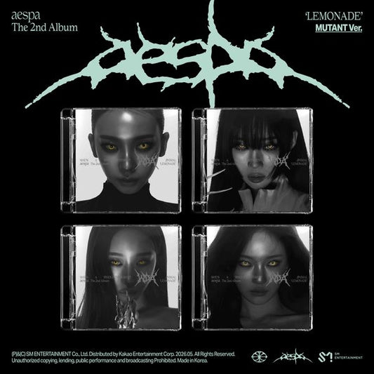 AESPA - "Lemonade" 2nd Full Album [Mutant ver.]