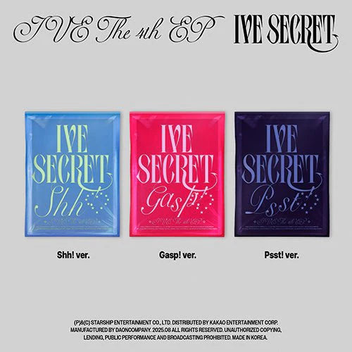 Ive - "Ive secret" 4th ep album