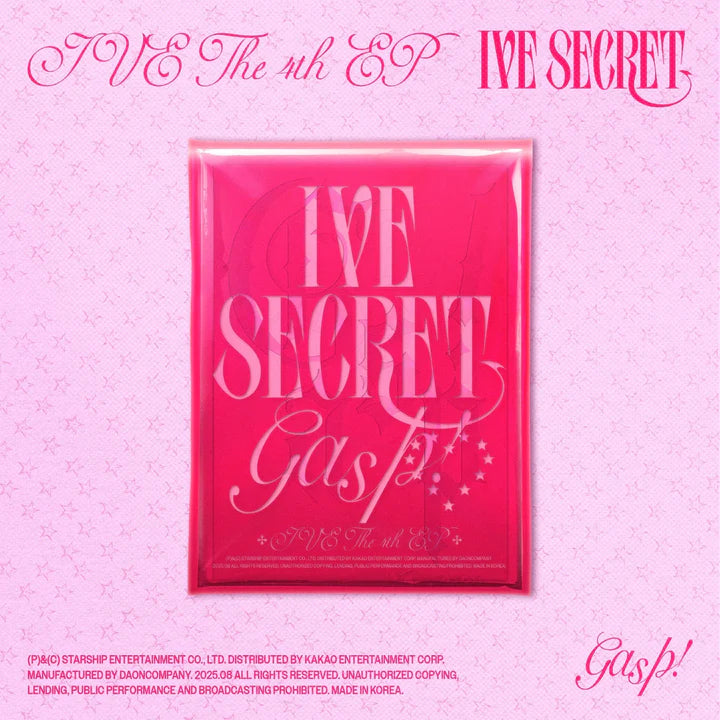 Ive - "Ive secret" 4th ep album