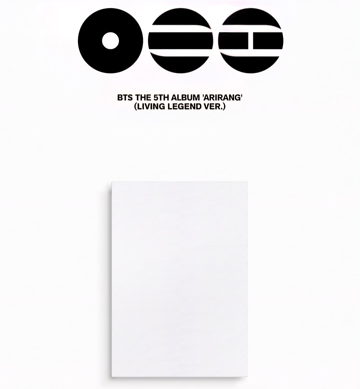 BTS - "Arirang" Album [Living Legend ver.]