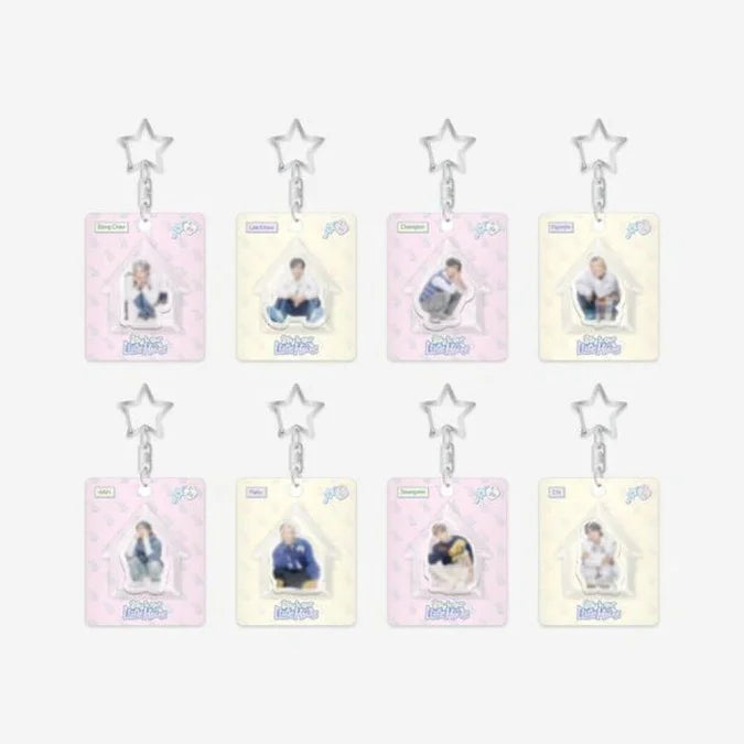 (Preorder) STRAY KIDS - Mini Block Keyring [Stay in our little house MD]