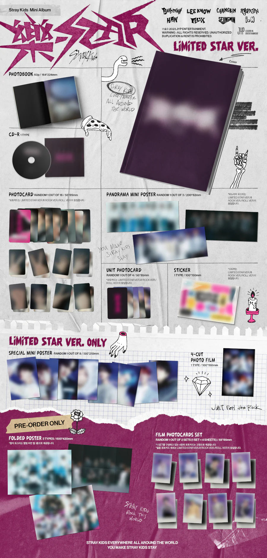 Stray Kids - "Rock-Star" Album [Limited Edition]