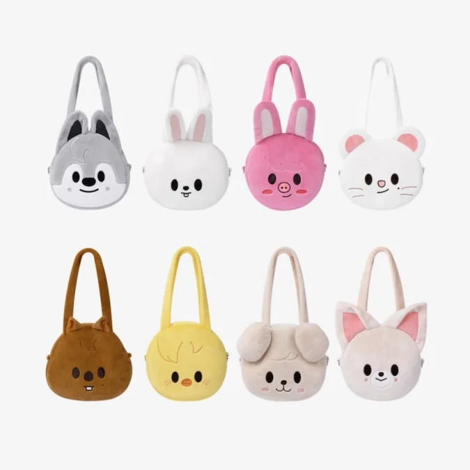 (Preorder) STRAY KIDS - SKZOO Face Shoulder Bag [SKZOO EVERYWHERE ALL AROUND THE WORLD MD]