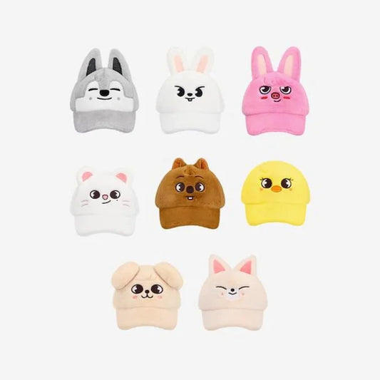 (Preorder) STRAY KIDS - SKZOO Plush Cap [Stay in our little house MD]